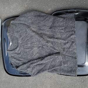 Pure J Jill wool blend sweater gray Pullover